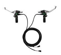 1 Paire de poignée de Frein étanche en Alliage d'aluminium pour Levier de Frein électronique modifié par Scooter de vélo électrique