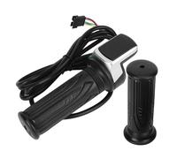1 Paire de Poignées d'Accélérateur pour Vélo Électrique avec Affichage de Puissance LCD et Régulation de Vitesse de Commutation 6 Cœur