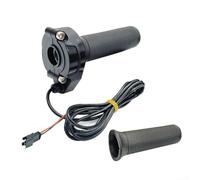 1 paire de poignées d'accélérateur SM à 3 broches en plastique pour vélo électrique 24 V-72 V - Démarrage en douceur et accélération uniforme - Compatible avec guidon de 22 mm