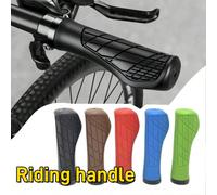 1 paire de poignées de guidon de vélo, couvre-guidon antidérapants et amortissants pour vélo de montagne, résistants à l'eau noir,bleu,vert,brunSilicone