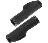 1 Paire De Poignées De Guidon De Vélo, Design Ergonomique Antidérapant, Poignées De Guidon Avec Verrou En Alliage D'Aluminium Pour Vélo Électrique Vtt, Noir