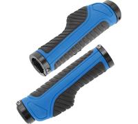 1 Paire De Poignées De Guidon De Vélo, Design Ergonomique Antidérapant, Poignées De Guidon Avec Verrou En Alliage D'Aluminium Pour Vélo Électrique Vtt, Bleu