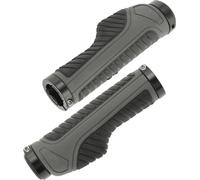 1 Paire De Poignées De Guidon De Vélo, Design Ergonomique Antidérapant, Poignées De Guidon Avec Verrou En Alliage D'Aluminium Pour Vélo Électrique Vtt Trekking, Gris
