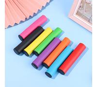 1 Paire De Poignées De Guidon De Vélo En Silicone Souple, Antidérapantes, Absorbe Les Chocs, Super Légères, Solides, Partie De Bicyclette
