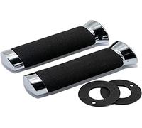 1 paire de poignées de guidon en mousse individuelle pour moto - 22 mm.