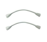 1 paire de poignées de sac à main de 38,1 cm en cuir de rechange pour sac à main avec trous, un