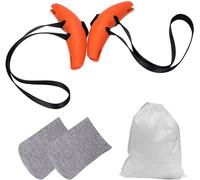 1 Paire De Poignées En Corne De Fitness Et 1 Paire De Brassards De Sport, 1 Sac De Rangement, Poignées De Fitness, Équipements De Fitness, Accessoires De Musculation[Ela710219]