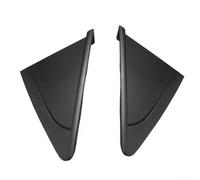 1 Paire de Porte Arrière Fenêtre Verre Triangle Moulure Couverture pour Chevrolet pour CRUZE 2009-2016, Noir Plastique Remplacement pour 95991480 95991481