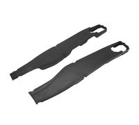 1 Paire de Protection de Bras Oscillant de Moto Gauche Droite Anti-poussière Matériau ABS Kit de Couverture de Protection de Bras Oscillant Arrière Protège-chaîne Accessoires de
