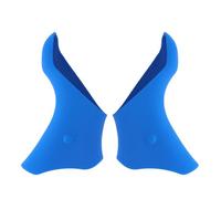 1 paire de protections colorées en silicone pour levier de frein, capot, protection pour poignées de vélo