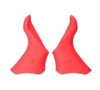 1 paire de protections colorées en silicone pour levier de frein, capot, protection pour poignées de vélo