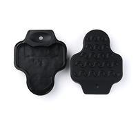 1 paire de protections de crampons de rechange pour pédales SPD-SL/LOOK KEO/LOOK Delta - Noir Style 2 - 90 x 72 x 15 mm