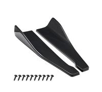 1 Paire De Protections Universelles pour Pare-Chocs Arrière Voiture 48Cm Cache-Bas Caisse, d'angle avec Vis Jupe Latérale(48cm Carbon Look)