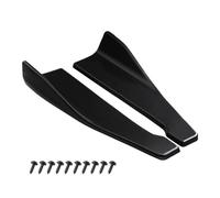 1 Paire De Protections Universelles pour Pare-Chocs Arrière Voiture 48Cm Cache-Bas Caisse, d'angle avec Vis Voiture Jupes Latérales(48cm Black)