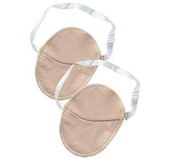 1 paire de protège-aisselles lavables pour les aisselles absorbant la transpiration avec sangle d'épaule transparente et élastique