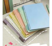 1 paire de protège-feuilles couleur unie, imperméables et anti-taches, disponibles en plusieurs tailles. Protège-feuilles couleur différentes spécifications A5/B5/A4. Fournitures scolaires, retour à l
