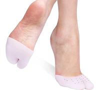 1 Paire de Protège-orteils en Gel de Silicone Protège-orteils Demi-plein Coussin de Pied de Ballet Pompes Souples Protège-orteils Ballet Pointe Protecteurs pour Chaussures de Pointe Chaussures de Ball
