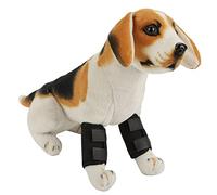 1 Paire de protège-Poignets de Jambe Avant de Chien, genouillère de genouillère Support carpien oint attelle de Protection de coude chaîne pour Chien de Compagnie souffrant de blessures(S)