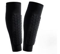 1 Paire de Protege Tibia Foot Enfant, Rembourrés en Nid d'abeille Protector de Tibia y Pie Para Niño, Résistants Aux Chocs, AntidéRapants, Respirants, Anti-UV, pour Au Football et Au Basket-Ball (XS)