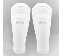 1 paire de protège-tibias de football, chaussettes de compression en maille pour porte-coussinets, support de fixation antidérapant, respirant absorbant la transpiration, entraînement de football pour