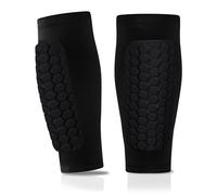 1 Paire de Protège-Tibias de Ski, Protège Tibia Foot Enfant, Protections de Football Anticollision Cellulaire, Fit Conforms to The Leg, Shin Pads Cover for Sports, Noir, 6-12 Ans(s)