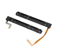 1 paire de rails coulissants pour Console de jeu, rail coulissant en métal de remplacement professionnel, rail coulissant gauche et droit pour hte [video game]