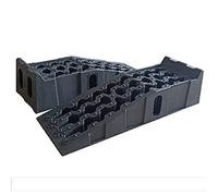 1 paire de rampes d'accès de 7,25 tonnes pour voiture, rampes d'accès, rampes d'accès, plate-forme élévatrice, rampe en plastique, stabilisation des pneus de voiture, camion, SUV