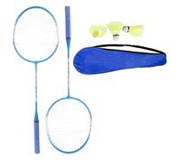 1 Paire de Raquettes de Badminton Professionnelles, Ensemble de Raquettes de Badminton légères pour 2 Joueurs, Volants pour Adultes et, Volants pour, Sports d ' intérieur et d ' extérieur