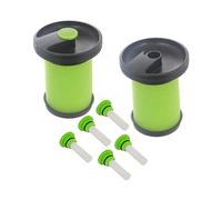 1 paire de robots de balayage pour aspirateur - Outil de nettoyage pour la maison - Filtre HEPA - Nettoie l'air - Accessoire compatible avec GtechMulti Mk2 - Filtration efficace de la poussière -