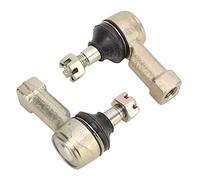 1 paire de rotules de barre de connexion M12xM10, pièce de rechange pour Stels Guepard ATV 800, liaison de direction ATV en acier chromé antirouille avec soufflet en caoutchouc,