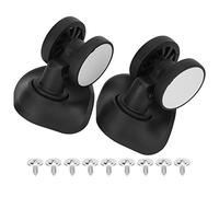 1 Paire de Roues de Bagage pour Valise, Accessoire Noir, Petites Fournitures de Roue de Couverture pour Bagages de Valise, Roues pour Valise à roulettes, Roues de Remplacement de