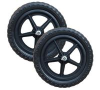 1 paire de roues de rechange pour draisiennes enfants 12 pouces, accessoires légers pour réparation et entretien,