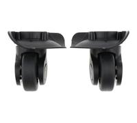 1 Paire de Roues de Rechange pour Valise Pivotante fenteer