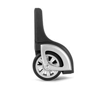 1 paire de roues de valise de remplacement, roues de bagages pratiques, bagages de voyage de rechange, roulettes pivotantes en PVC