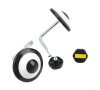 1 paire de roues d'entraînement de cyclisme, stabilisateurs de vélo pour enfants avec écrous autobloquants, pour vélo d'enfant de 12/14/16/18/20 pouces, roulette velo enfant (pour vélo de 35,6 cm)
