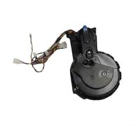 1 paire de roues motrices gauche et droite pour aspirateur robot Mova V50 Ultra - Pièces de rechange - Noir - Navigation silencieuse - Nettoyage du sol (roue gauche)