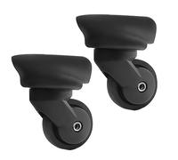 1 paire de roulettes de rechange pour valise, matériel de réparation à 360 degrés, roue robuste, un