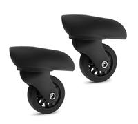 1 paire de roulettes de rechange pour valise, matériel de réparation à 360 degrés, roue robuste, un
