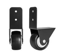 1 paire de roulettes de rechange pour valises, bagages et sacs de rechange, accessoires faciles à installer et à enlever