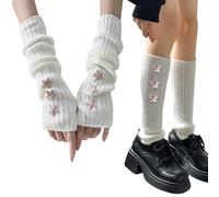1 Paire De S Longs Et 1 Jambière, Accessoires Y2K, Accessoires Style Punk, Accessoires Chauds, Accessoires De Mode