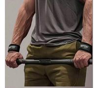 1 paire de sangles d'assistance pour le fitness, sangles de force de préhension, bandes d'assistance pour tractions, bandes de résistance en silicone antidérapantes et durables pour soulever des haltè