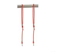 1 paire de sangles de balançoire pour arbre, cordes réglables pour extérieur, installation facile pour balançoire d'arbre (orange)