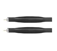 1 paire de sangles de poignet en cuir adaptées pour accordéon basse, port confortable et look classique pour les amateurs de musique Melodeon Low Leather Strap