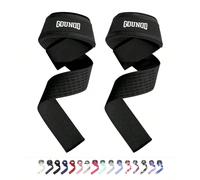 1 paire de sangles de poignet réglables pour le levage de poids, musculation, haltérophilie, entraînement de force, soulevés de terre noir,rose,rouge,camouflage violet,bleu,poudre de camouflage,Fleur 
