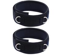 1 Paire de sangles rembourrées en néoprène - Pour cuisse, cheville ou poignet - Accessoires Fitness