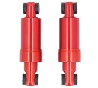 1 paire de scooter électrique amortisseur d'absorbeur à amortisseur avec alliage en aluminium Système de suspension Système de stabilité Amélioration pour le scooter pliant vélo (red)