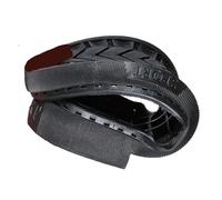 1 paire de semelles complètes pour réparation de chaussures de travail, semelle extérieure en caoutchouc, semelle intérieure de rechange pour chaussures de travail (noir, 42)