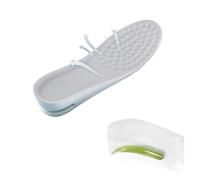 1 paire de semelles de sport absorbant les chocs(3.5cm-Grey,EU43-44(270mm))