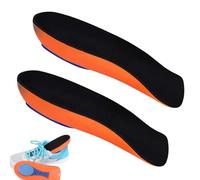 1 paire de semelles intérieures pour homme et femme - Semelles intérieures en mousse à mémoire de forme super douces et confortables pour réduire le stress articulaire