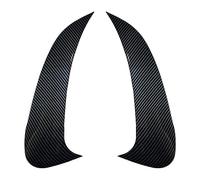 1 Paire De Séparateur Pare-Chocs Arrière Style Voiture Spoiler Canard pour Mercedes pour Benz Classe C W206 Garniture De Couverture De Décoration De Ventilation Arrière Becquets(Fibre de Carbone)